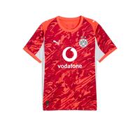 PUMA Maillot de gardien de but à manches courtes 25/26 Borussia Dortmund Homme, Accessoires, Rouge, XXL XXL