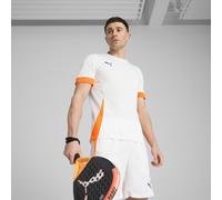 PUMA Maillot de padel INDIVIDUAL Homme, Vêtements, Blanc/Vivid Bleu/Heat Fire, XS XS