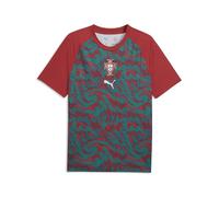 Puma T-shirt Portugal 25/26 Pre Match manches courtes Rouge S Homme