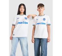 Puma Olympique Marseille 26/27 Replica Home Junior Short Sleeve T-shirt Blanc 15-16 Years Enfants