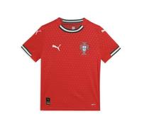 PUMA Maillot domicile Portugal 2025 Juniors pour enfants, Rouge/amande, 9-10 ans