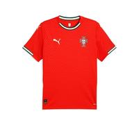 Puma Maillot Domicile Portugal 2025 pour Homme, Rouge/Amande, M