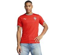PUMA Maillot Domicile Portugal 2025 pour Homme, Rouge/Amande, S