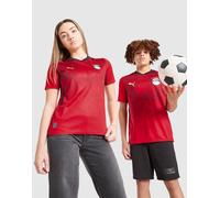 Puma Egypt 25/26 Replica Home Junior Short Sleeve T-shirt Rouge 13-14 Years Enfants