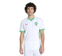 PUMA Maillot extérieur Maroc 2025 pour homme, blanc/vert, XXL