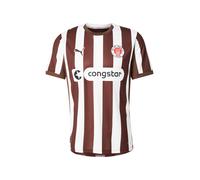 PUMA Maillot 'FC St. Pauli 25/26' chocolat / rouge / blanc, Taille XXL