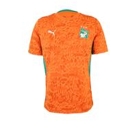 Puma Costa De Marfil 25/26 Replica Home Short Sleeve T-shirt Orange S Homme