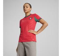PUMA Maillot Home 2025 Équipe Féminine Portugal Femme, Vêtements, Pure Rouge/Fresh Mint, L L