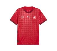 PUMA Maillot Home 2025 Équipe Féminine Suisse Homme, Sport, Rouge/Dark Crimson, L L
