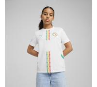 PUMA Maillot Home 2025 Sénégal Enfant et Adolescent, Vêtements, Blanc/Sport Vert, 11-12Y 11-12Y