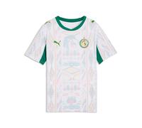 PUMA Maillot Home 2026 Sénégal Enfant et Adolescent, Accessoires, Blanc, 13-14Y 13-14Y