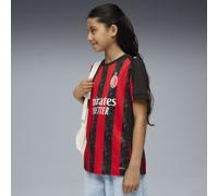 PUMA Maillot Home 25/26 AC Milan Enfant et Adolescent, Vêtements, Rouge/Noir, 13-14Y 13-14Y