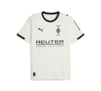 Puma Réplique en Jersey Domicile du Borussia Mönchengladbach pour Homme, Blanc Chaud/Puma Blac, XXL