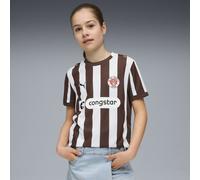 PUMA Maillot Home 25/26 FC St. Pauli Enfant et Adolescent, Vêtements, Marron, 13-14Y 13-14Y