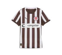 PUMA Maillot Home 25/26 FC St. Pauli Femme, Sport, Espresso Marron/Blanc, L L