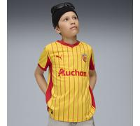 PUMA Maillot Home 25/26 RC Lens Enfant et Adolescent, Vêtements, Pelé Jaune/Rouge, 5-6Y 5-6Y