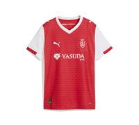 PUMA Maillot Home 25/26 Stade de Reims Enfant et Adolescent, Vêtements, Rouge, 5-6Y 5-6Y