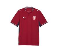 PUMA Maillot Home République Tchèque 2026 Homme, Accessoires, Rouge, XXL XXL