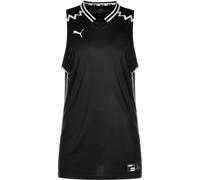 PUMA Maillot 'Hoops Team Game' noir / blanc, Taille XXL