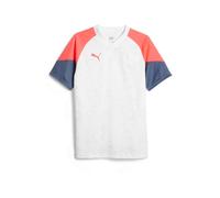 PUMA Maillot 'Individual Cup' bleu marine / rouge clair / blanc, Taille S