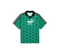 PUMA Maillot 'King' azur / jade / noir / blanc, Taille S