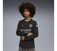 PUMA Maillot manches longues extérieur 2025/26 Manchester City enfant et adolescent, Vêtements, Noir, 11-12Y 11-12Y