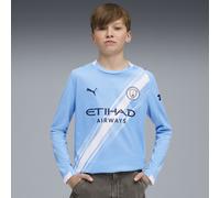 PUMA Maillot manches longues Home 25/26 Manchester City Enfant et Adolescent, Vêtements, Bleu, 5-6Y 5-6Y