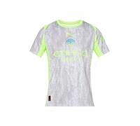 PUMA Maillot 'Manchester City 25/26' bleu / bleu fumé / gris / vert fluo, Taille M