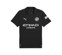 PUMA Maillot Manchester City Extérieur Saison 2025/26 - Réplique - Homme - Noir, Noir, S