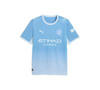 PUMA Maillot 'Manchester City Heimtrikot 2026/27' bleu cyan / blanc, Taille L