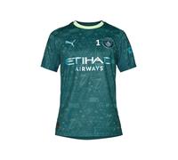 Puma Manchester City Fc 25/26 Replica Fourth Short Sleeve T-shirt Vert 2XL Homme