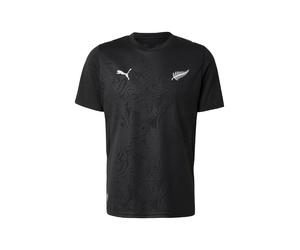 PUMA Maillot 'Neuseeland' noir / blanc, Taille L
