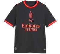 Puma Ac Milan 26/27 Replica Third Junior Short Sleeve T-shirt Noir 9-10 Years Enfants