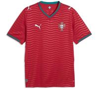 Puma Portugal 2026 Replica Home Short Sleeve T-shirt Rouge L Homme