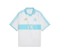 PUMA Maillot rétro KING Olympique de Marseille Homme, Accessoires, Blanc, L L