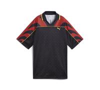 PUMA Maillot 'Road To Unity' bleu marine / jaune / rouge foncé, Taille L
