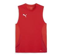 PUMA Maillot sans Manches Teamgoal Football Mixte, Rouge Blanc-Rouge Rapide, L