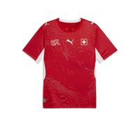 PUMA Maillot 'Schweiz 2026' rouge / blanc, Taille M