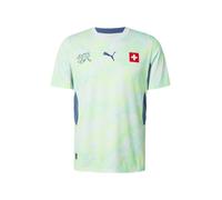 PUMA Maillot 'SFV Away' gentiane / pomme / vert clair / blanc, Taille XL