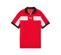 PUMA Maillot teamCLASSIC - Rouge/Blanc/Noir Enfant 164 cm