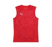 PUMA Maillot 'teamCUP' rouge / blanc, Taille M