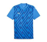PUMA Maillot Teamglory Jr Football, Bleu Ignite-Blanc, 164 Mixte