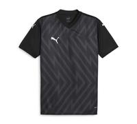 PUMA Maillot Teamglory Jr Football, Noir/Blanc, 152 Mixte