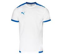 PUMA Maillot teamLIGA - Blanc/Bleu Enfant 128 cm