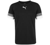 PUMA Maillot 'TeamRISE' anthracite / noir / blanc, Taille S