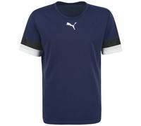 PUMA Maillot 'TeamRISE' bleu foncé / noir / blanc, Taille XL
