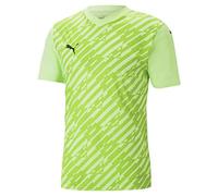 PUMA Maillot Teamultimate Jr Tee Mixte Enfant, Citron Vert pétillant, 164