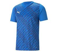 PUMA Maillot Teamultimate Jr Tee Mixte Enfant, Limonade Bleue électrique, 152