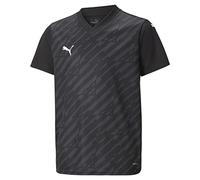 PUMA Maillot Teamultimate Jr Tee Mixte Enfant, Noir, 152