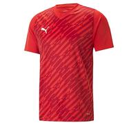 PUMA Maillot Teamultimate Jr Tee Mixte Enfant, Rouge, 164